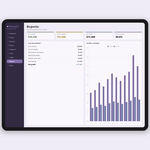 Small Business Bookkeeping and Pricing Calculator | Etsy Seller Profit Tracker | Handmade Product Pricing | Google Sheets and Excel image 8