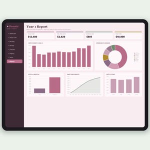 Baby Planer und Checkliste für neue Eltern | Baby-Einkaufsliste und Register Haushalt | Excel & Google Sheets Bild 8