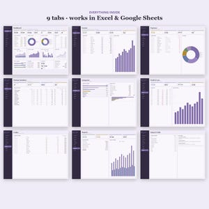 Small Business Bookkeeping and Pricing Calculator | Etsy Seller Profit Tracker | Handmade Product Pricing | Google Sheets and Excel image 10