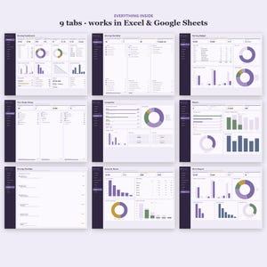Lista de verificación para la mudanza y hoja de cálculo para organizar el nuevo hogar / Presupuesto de mudanza, planificador de embalaje y montaje / Excel y Google Sheets imagen 10