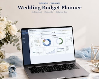 Wedding Budget Planner Spreadsheet | Wedding Budget Tracker with Vendor Payments and Deposits | Editable for Google Sheets and Excel