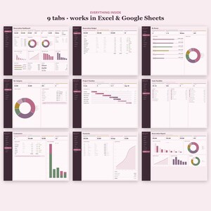 Home Renovation Budget Tracker Tabelle | Haus Remodel Planer | Kosten und Ausgaben Tracker für Bauprojekte | Excel & Google Sheets Bild 10