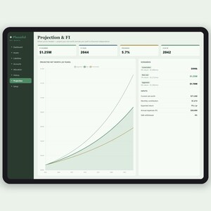 The Money Reset Kit | Budget, Debt Payoff, Savings and Net Worth Spreadsheet Bundle | Google Sheets and Excel | 4 Finance Templates image 9