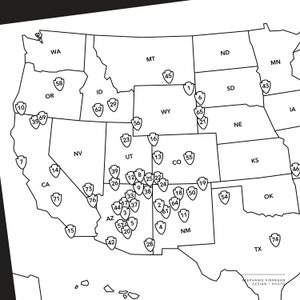 National Monuments Map Printable Map Coloring Map US National Monuments Il 300x300.5867239812 Bjl4