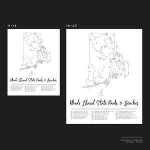 RI State Parks Map Printable Map Coloring Parks Map Rhode Island Parks RI State Parks Print Travel Map Adventure Map image 4
