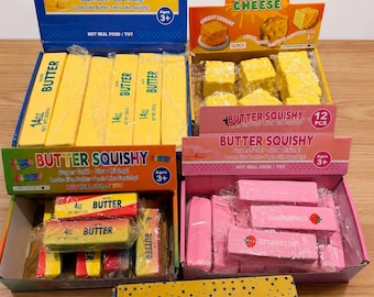 Super squishy butter and cheese!