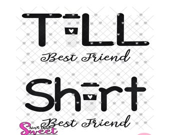 Download Every Tall Girl Needs a Short Best Friend Coffee Matching ...