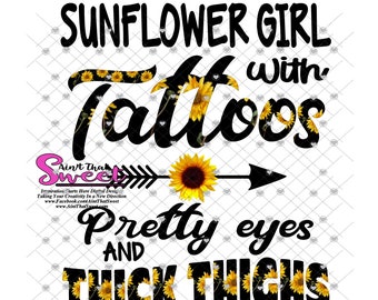 Download Sunflower Tattoo Svg Etsy
