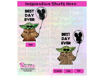Free Free 227 Svg Baby Yoda Holding Mickey Balloon SVG PNG EPS DXF File