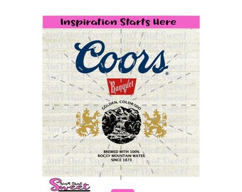 Download Coors Cricut Etsy