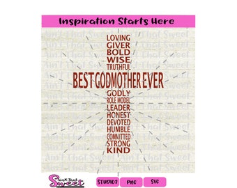 Download Best Godmother Svg Etsy