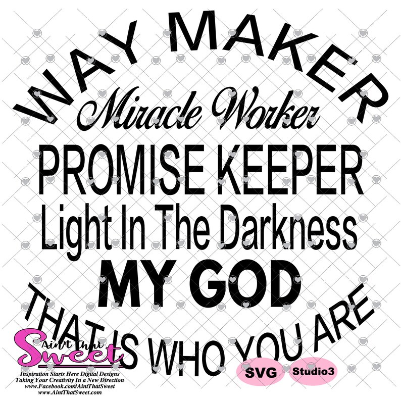 Free Free 350 Svg File Way Maker Svg Free SVG PNG EPS DXF File