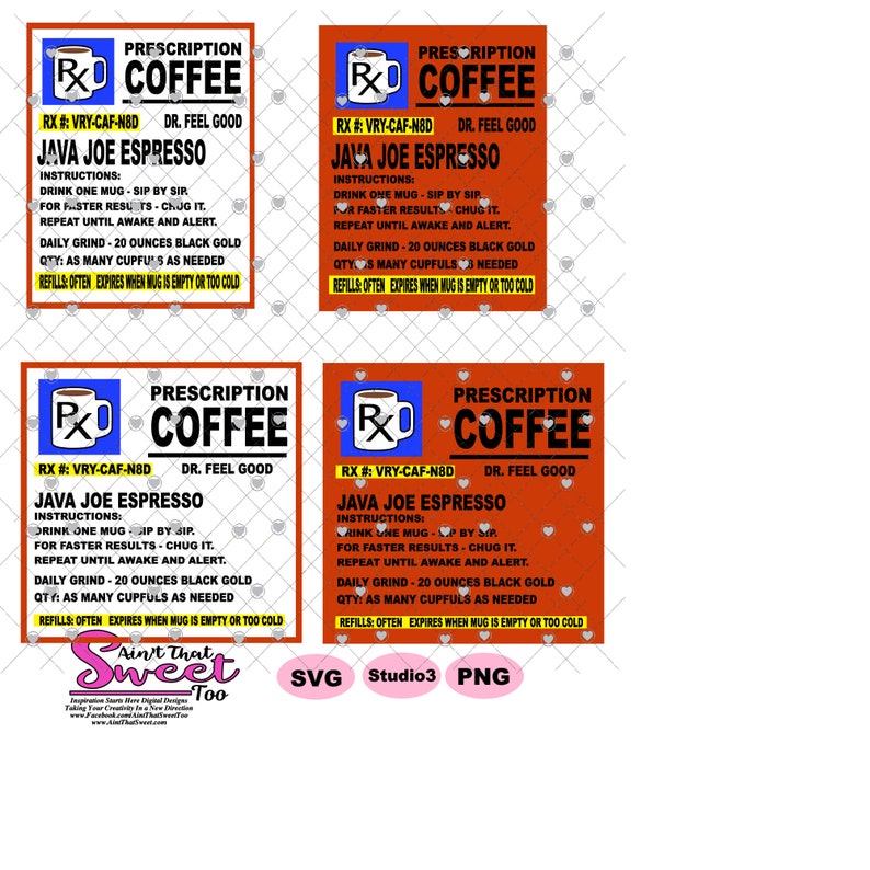 Download Prescription Bottle Instructions Coffee 20 oz. Mug Image ...