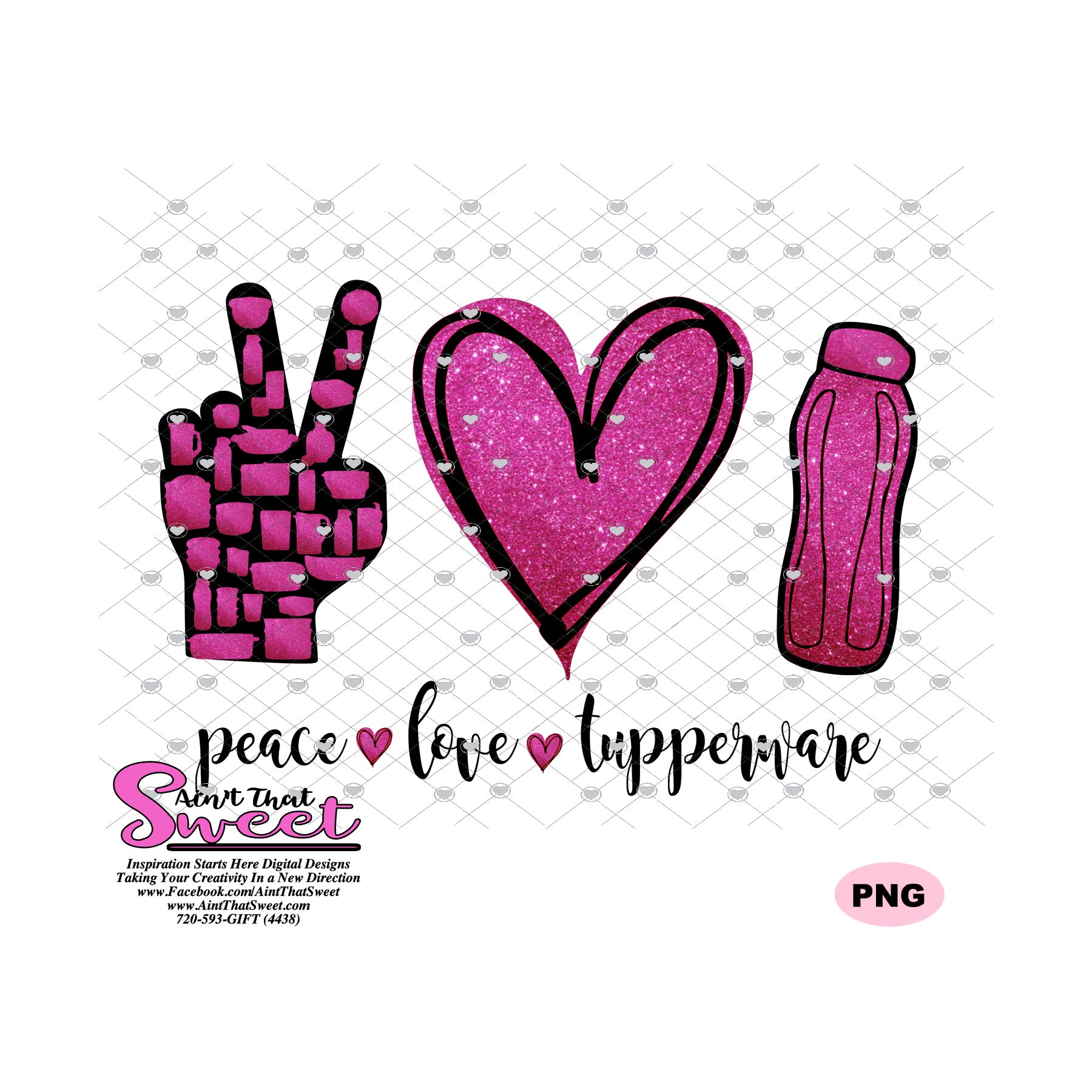 Download Peace Love Tupperware Hand Heart Transparent Png Svg Etsy