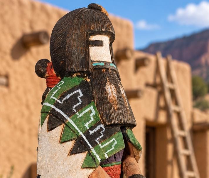 ホピカチーナ　作家アーチスト作品集 Hopi kachina - Etsy 日本