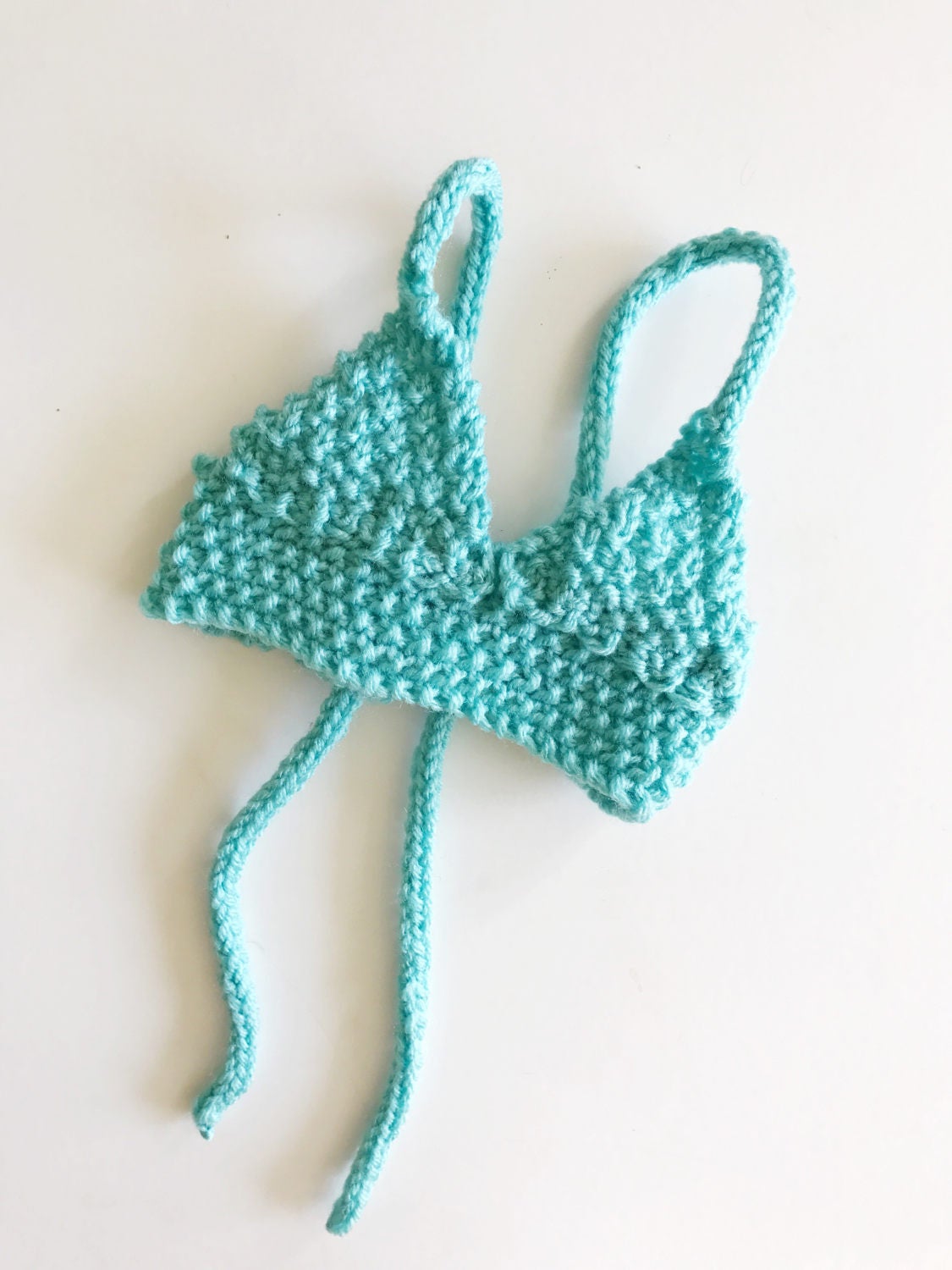 Pattern for Lace Knit Elastic Bra, Hand Knit Bikini Top Pattern With  Written Instructions and Knitting Charts 