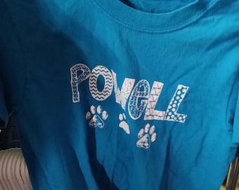 Port & Company Powell Graphic T-Shirt - Free Shipping - Medium Size