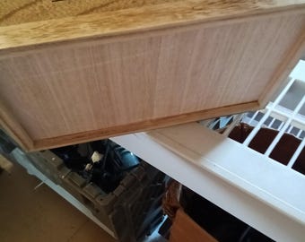 Farmhouse Wooden Storage Box with Lid - Free Shipping