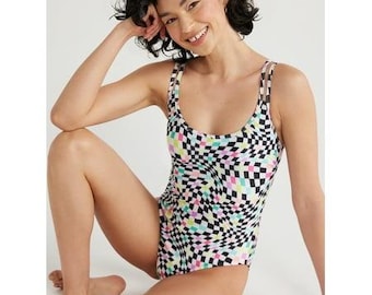 No Boundaries Juniors’ Multi-Strap One-Piece Swimsuit Sizes 7-9 - Free Shipping