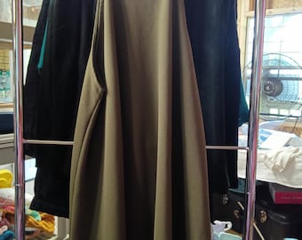 Forever 21 Olive Green Sleeveless Dress Size L - Free Shipping