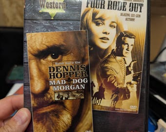 Double Feature DVD: Mad Dog Morgan & Four Rode Out - Classic Westerns