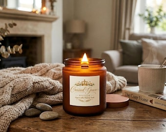Crowned in Grace Custom Candle | Tailored Luxury Home Fragrance