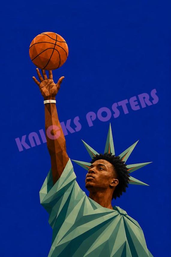 OG Anunoby Knicks Poster | the Tip-in | New York Basketball Wall