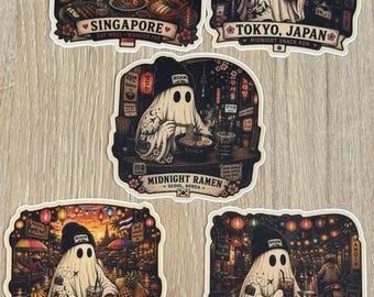 Roam Around Asia Sticker Collection | Single, Two, or Complete Pack