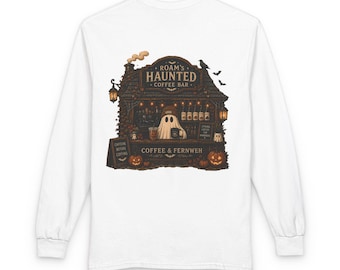 Roam's Haunted Coffee Bar Long Sleeve T-Shirt