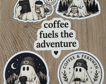 Ghost Wanderer Sticker Pack | Single, Two, or Complete Pack