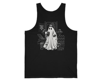 Bicep Curls & Black Coffee Tank Top | Ghost Gym Shirt