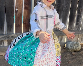 Patchwork dress