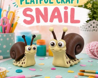 Caracol articulado impreso en 3D / Juguete antiestrés articulado (impresión en el sitio)