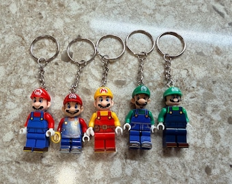 Lego Minifigure keychains, TMNT, Taylor swift, Wwe,