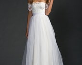 Grace liebt Spitze Spitze Hochzeitskleid