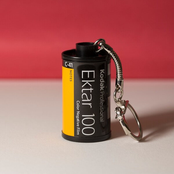 35mm C-41 Color Film Canister Keychains, Gift for Him, Gift for Her, Love of Photography, Love of Film