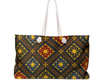 Bahay Hilom Heritage Weekender Bag
