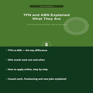 TFN and ABN Explained – Australian Tax Guide (PDF Download)