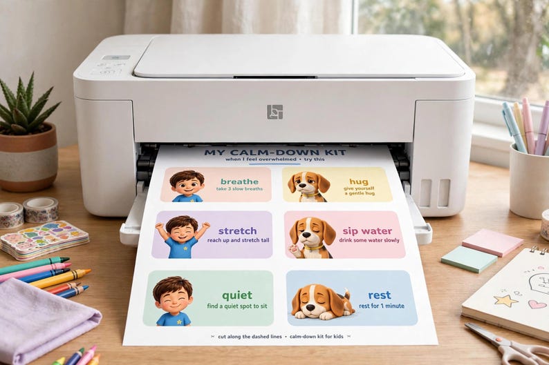 Nico & Mylo Calm-down Kit | Emotions and Self-regulation Cards (digital ...