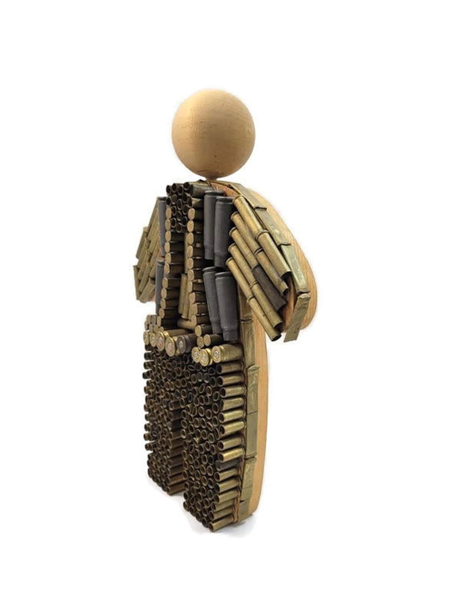 Gun Shell Casing Cowboy Art Doll, Whimsical Home Decor - Etsy