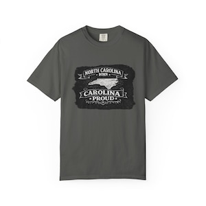 North Carolina Born Carolina Proud T-shirt | State Pride Tee image 1
