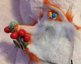 Diadema de orejas de zorro del bosque para disfraz/cosplay