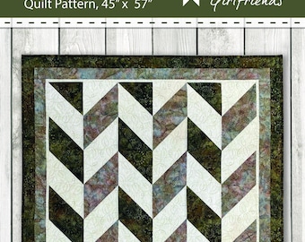 Digital Download 3YD Uniform Quilt Pattern by Material Girlfriends, 3 yard quilt pattern, easy, fast, fun using three yards of fabric