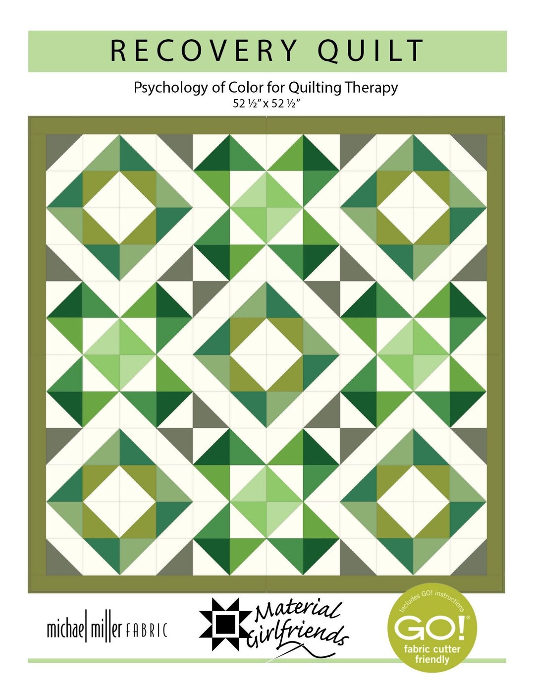 Digital Download Recovery Quilt, Psychology of Color for Quilting