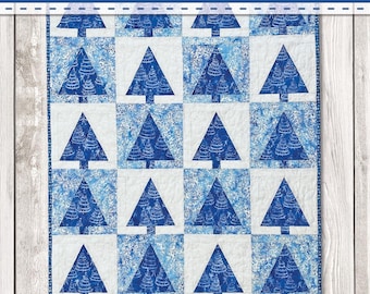 Digital Download 3YD Sierra Quilt Pattern by Material Girlfriends: Easy Paper Pieced Three Yard Quilt Pattern, Video Tutorial