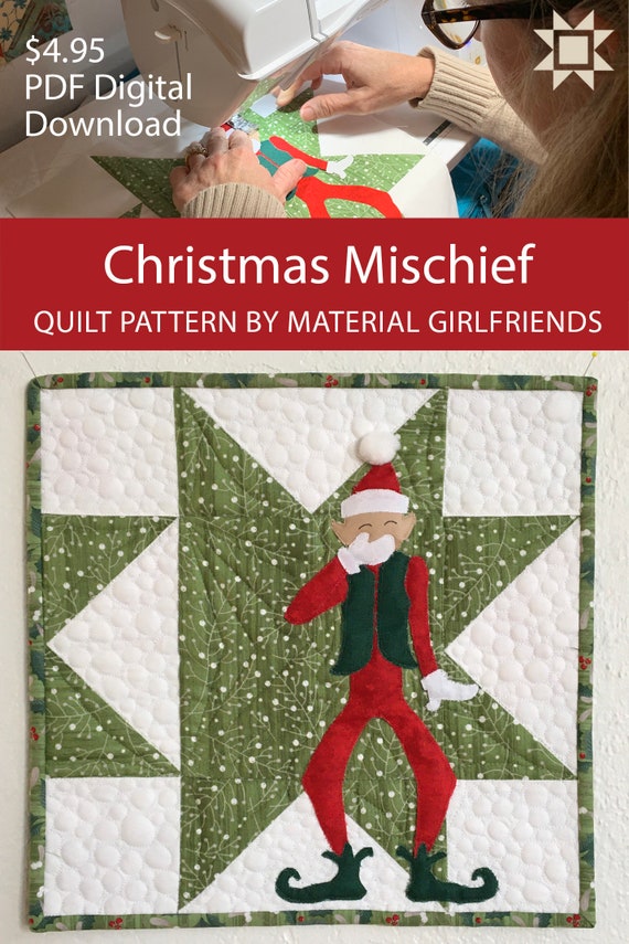 christmas mischief quilt pattern