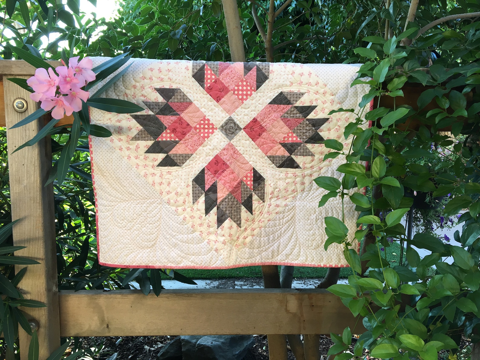 Digital Download Double Bear Paw Quilt Pattern by Material Etsy