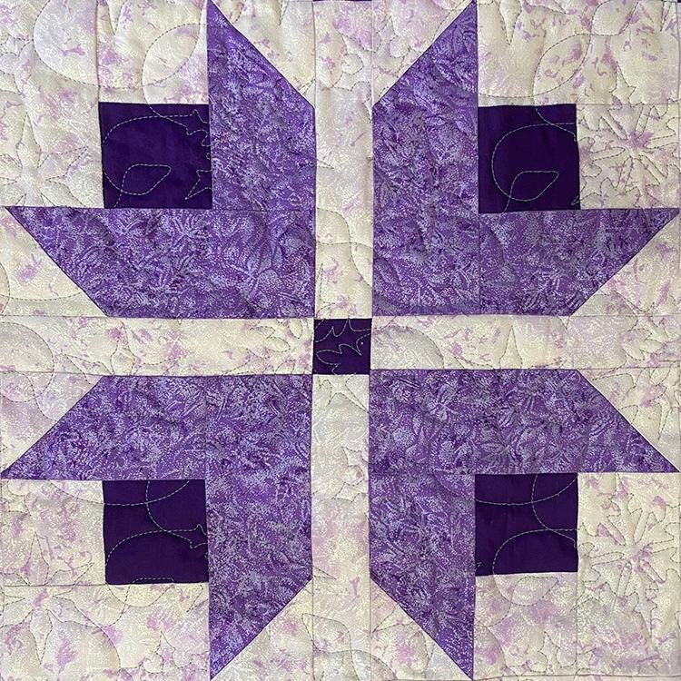 Digital Download 3YD Quebec, Easy Throw Size Quilt, Fast, Fun, Three ...