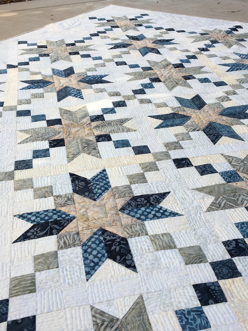 Double Arrow Quilt Pattern by Material Girlfriends Quilt | Etsy