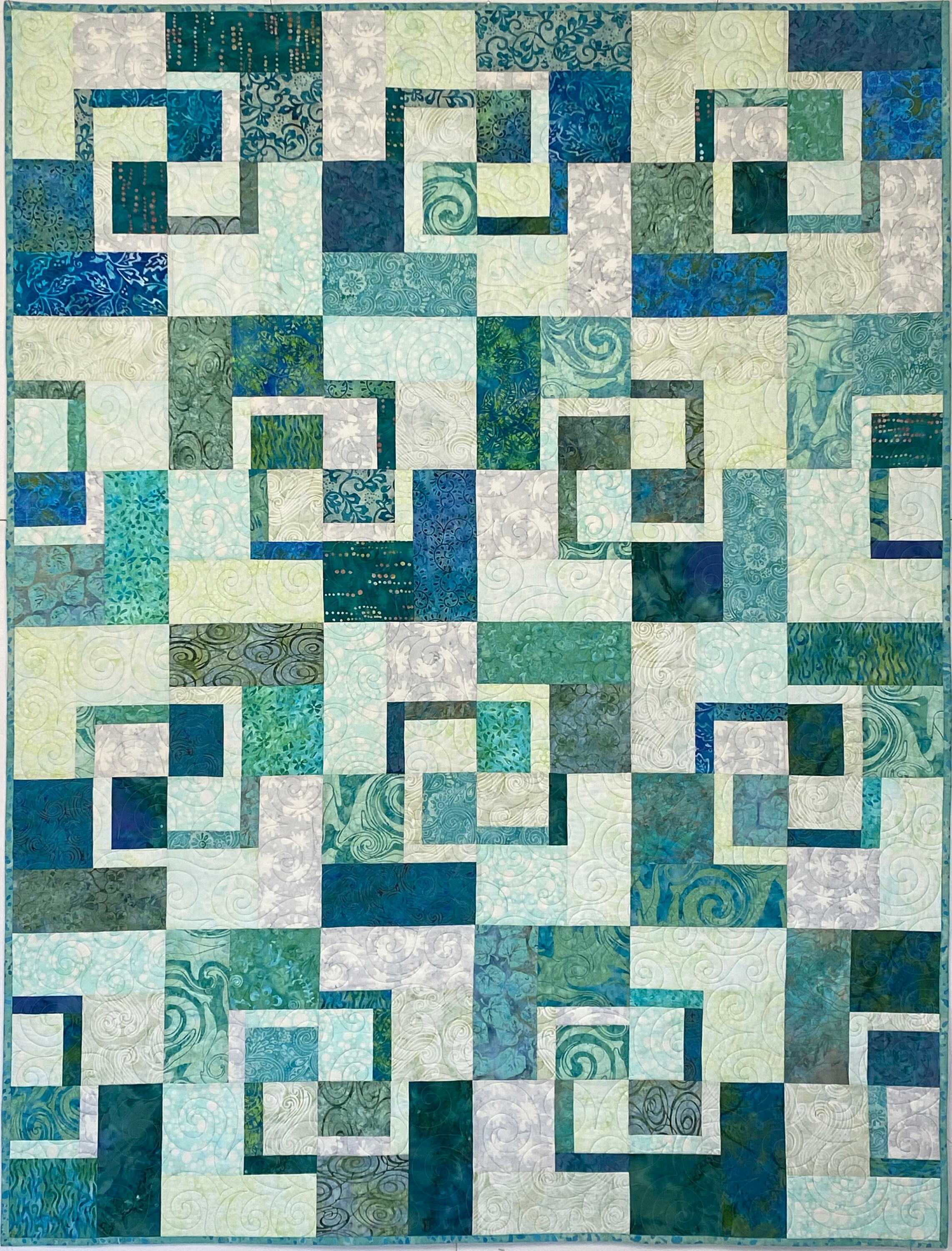 Digital Download Bent Bento Quilt Pattern /modern Easy and Etsy